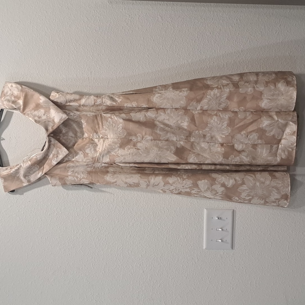 Alex Evenings Women's Jacquard Off-The-Shoulder Dress - Picture 5 of 9